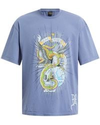 Ed Hardy - Men's Eagle Snake Battle T-shirt - Lyst
