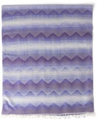 Missoni - Women's Pleated Ombre Zigzag Scarf - Lyst