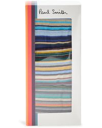 Paul Smith - Signature Stripe Three Pack Socks Gift Set Multi, Cotton - Lyst