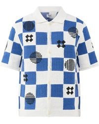 Wax London - Porto Crochet Shirt Ecru - Lyst