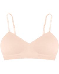 Stripe & Stare - Sculpt Padded Bra Nude - Lyst