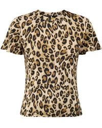 Marella - Matassa Spotted T-Shirt Camel - Lyst