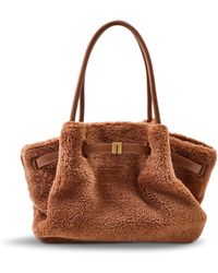 JW PEI - Hana Faux Fur Medium Tote Bag - Lyst