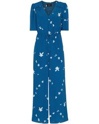 Whistles - Sun Bleached Floral Jumpsuit - Lyst