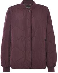 Whistles - Ida Short Quilted Coat - Lyst
