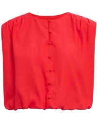 Forever New - Naia Bubble Hem Top - Lyst
