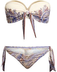 Zimmermann - Women's Ottie Scarf Tie Bikini - Lyst