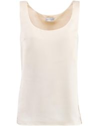 Pretty Lavish - Breya Cami Top Cream - Lyst