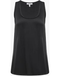 Reiss - Riley Silk Front Vest - Lyst