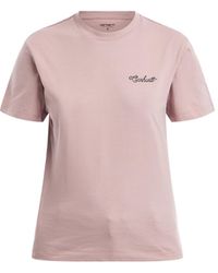 Carhartt - Women's Short Sleeve Stitch T-shirt - Lyst