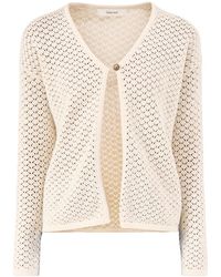 SELECTED - Ivy Structure Knit Cardigan - Lyst