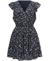 Forever New - Maxine Flutter Sleeves Mini Dress - Lyst
