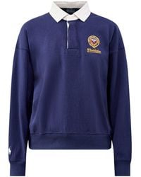 Polo Ralph Lauren - Wimbledon Rugby Collared Top, Cotton - Lyst