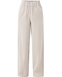 SELECTED - Mariam Wide Leg Trousers Multi - Lyst