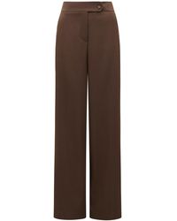 Forever New - Tyla Button Tab Wide Leg Pants - Lyst