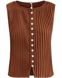 Free People - Tilly Vest Honey - Lyst