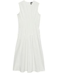 Vero Moda - Tabia Sleeveless Pleated Dress - Lyst