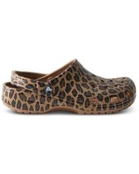 Crocs™ - Classic Graphic Clog Sepia Leopard - Lyst