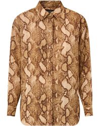 Ralph Lauren - Snake Print Long Sleeve Shirt Multi - Lyst