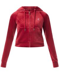 Juicy Couture - Women's Madison Velour Hoodie - Lyst