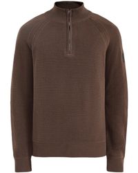 Belstaff - Bradwell Quarter Zip Jumper - Lyst