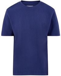 Wax London - Textured Organic T-Shirt - Lyst