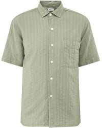 Hartford - Short Sleeve Pattern Shirt - Lyst
