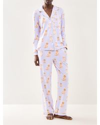 Chelsea Peers - Spa Dog Long Pj Set - Lyst