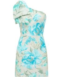 Forever New - Darcy One Shoulder Bow Mini Dress - Lyst