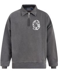 BBCICECREAM - Arch Logo Washed Quarter Zip Sweatshirt - Lyst