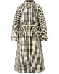 Damson Madder - Myrtle Multi Wear Trench Coat Gingham - Lyst