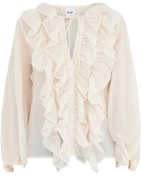 Day Birger et Mikkelsen - Frey Long-Sleeved Blouse - Lyst