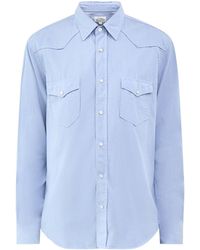 Hartford - Long Sleeve Pattern Shirt - Lyst