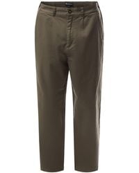 Barbour - Washed Stretch Twill Relaxed Fit Trousers - Lyst