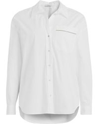 Peserico - Women's Cotton Shirt With Pocket - Lyst