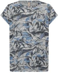 Soya Concept - Galina Short Sleeve T-Shirt Multi - Lyst