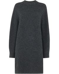 Whistles - Ava Round Neck Knitted Dress - Lyst