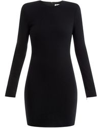 Victoria Beckham - Women's Long Sleeve Fitted Mini Dress - Lyst