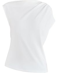 SELECTED - Molly Short Sleeve Top - Lyst