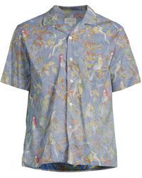 Hartford - Men's Palm Mc Parrot Short Sleeve Shirt - Lyst