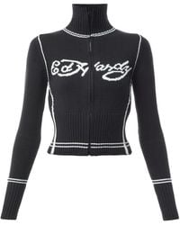 Ed Hardy - Women's Life Before Knitted Zip Thru Jacket - Lyst