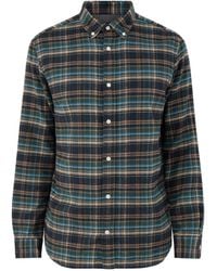 Jack & Jones - Blustanley 100% Flannel Long Sleeve Shirt - Lyst