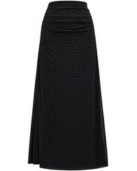 Forever New - Mimi Spot Print Flute Maxi Skirt - Lyst