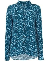Whistles - Women's Pastel Leopard Print Shirt - Lyst