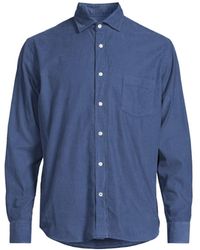 Hartford - Men's Paul Pat Baby Corduroy Shirt - Lyst