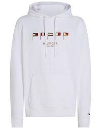 Tommy Hilfiger - Multi-Flag Embroidery Hoody - Lyst