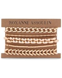 Roxanne Assoulin - Women's The En Age Bracelets Set Of 5 - Lyst