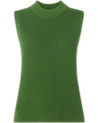 Whistles - Back Detail Ribbed Tank - Lyst