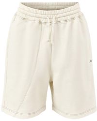 A_COLD_WALL* - Millbank Sweat Shorts Cream - Lyst