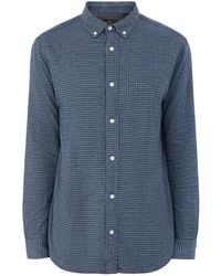 Jack & Jones - Blustanley 100% Flannel Long Sleeve Shirt - Lyst